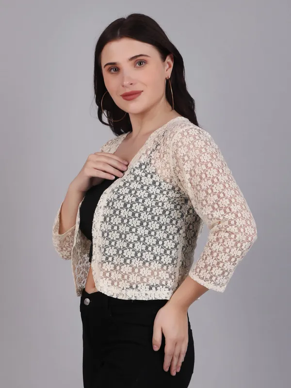 Dressitude-Beige-Shrug