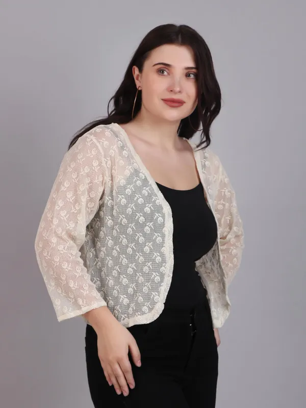 Beige_Cotton_Shrug_For_Women