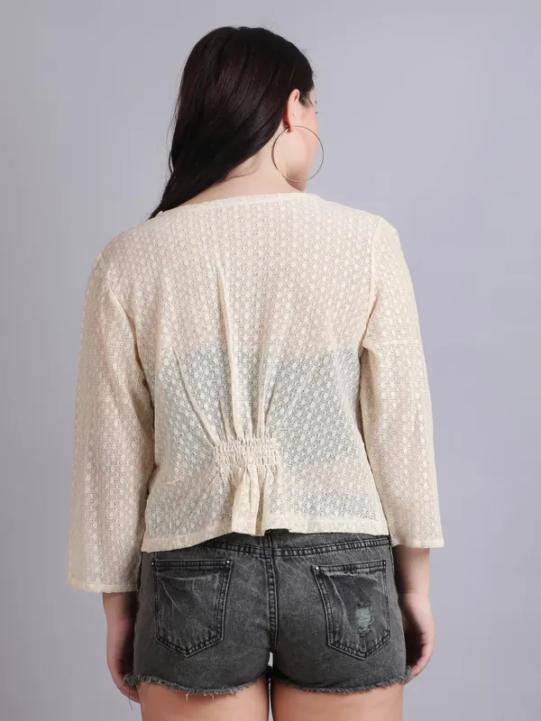 Beige_Cotton_Shrug_For_Women