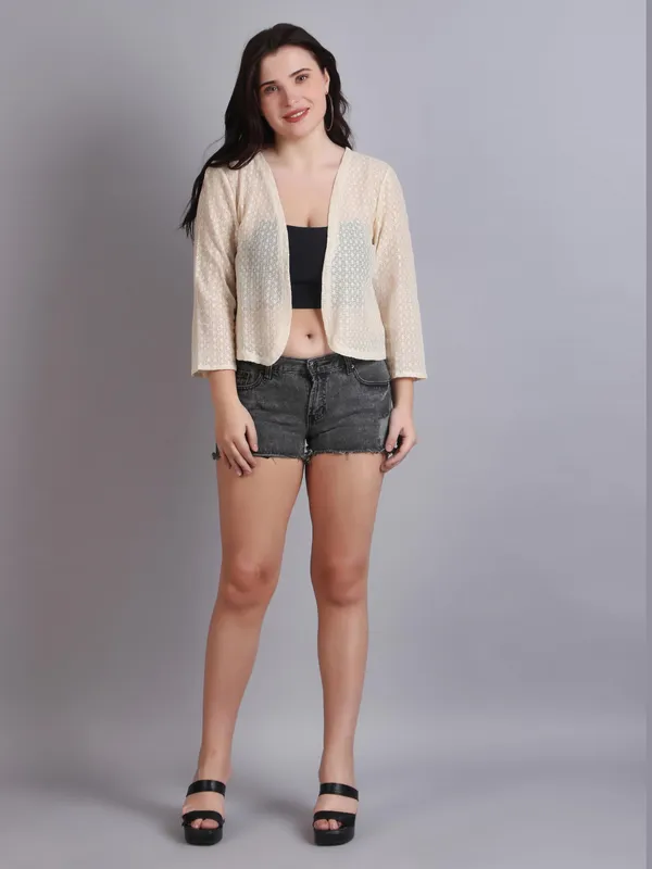 Beige_Cotton_Shrug_For_Women