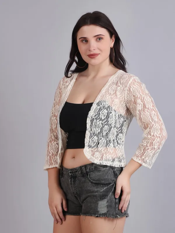 Beige_Cotton_Shrug_For_Women