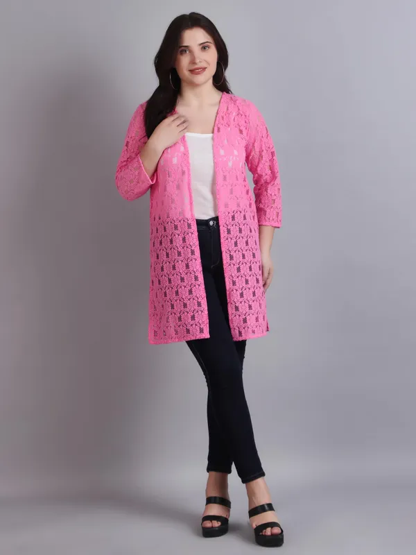 Dressitude-Pink-Shrug
