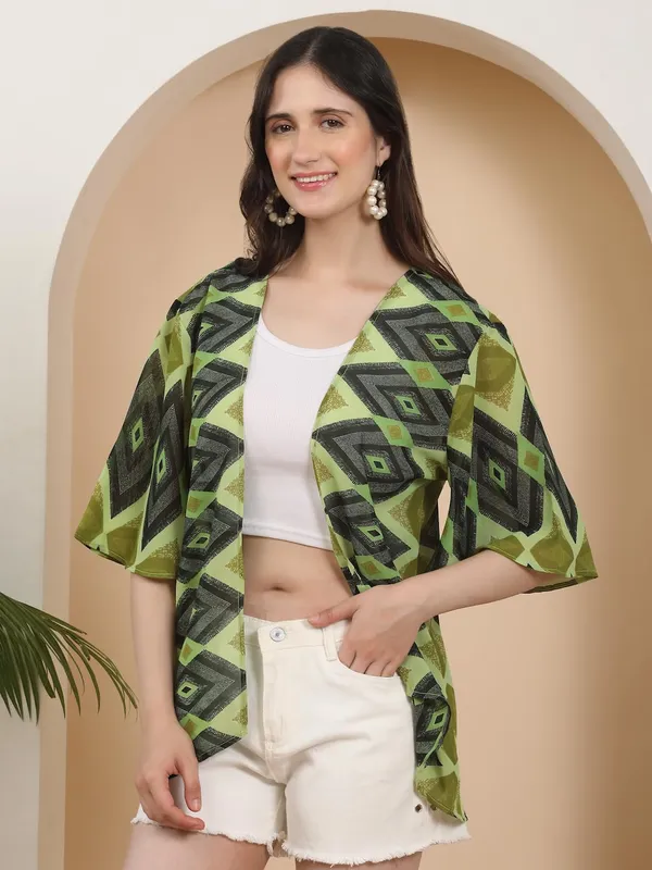 Dressitude-Green-Shrug