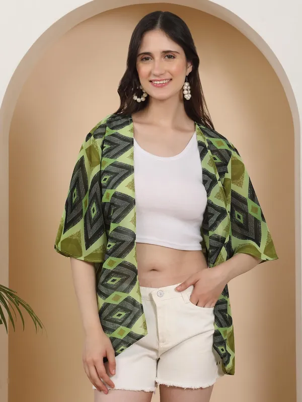Dressitude-Green-Shrug