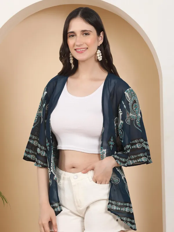 Dressitude-Teal-Shrug