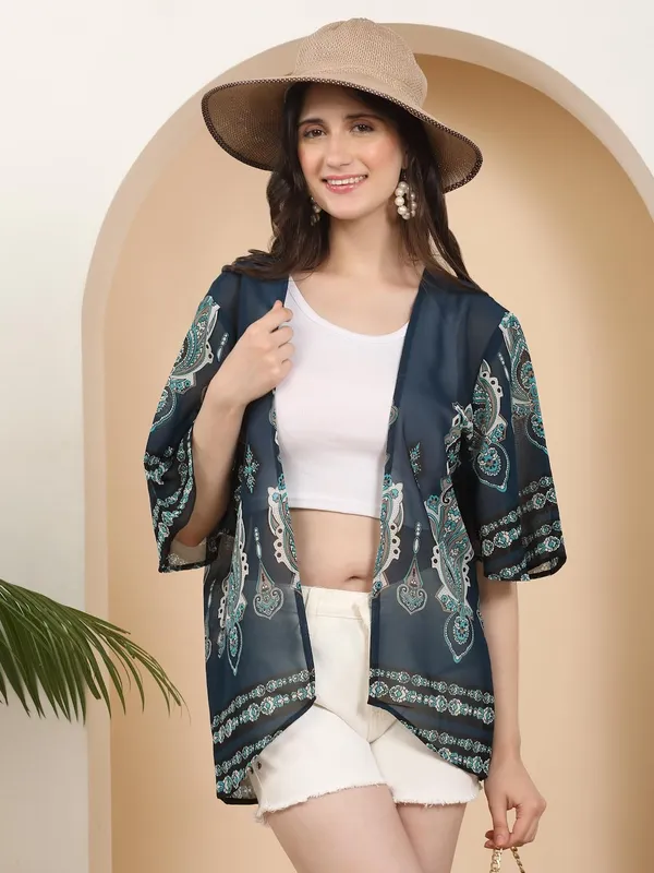 Dressitude-Teal-Shrug