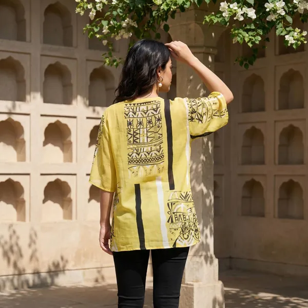 Dressitude-Yellow-Shrug