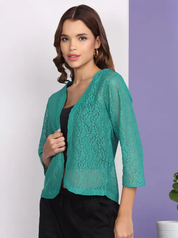 Dressitude-Green-Shrug