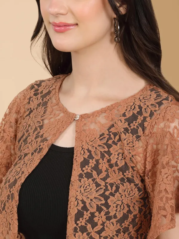 Dressitude-Brown-Shrug