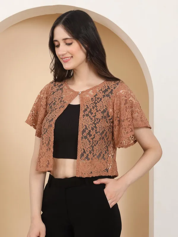 Dressitude-Brown-Shrug