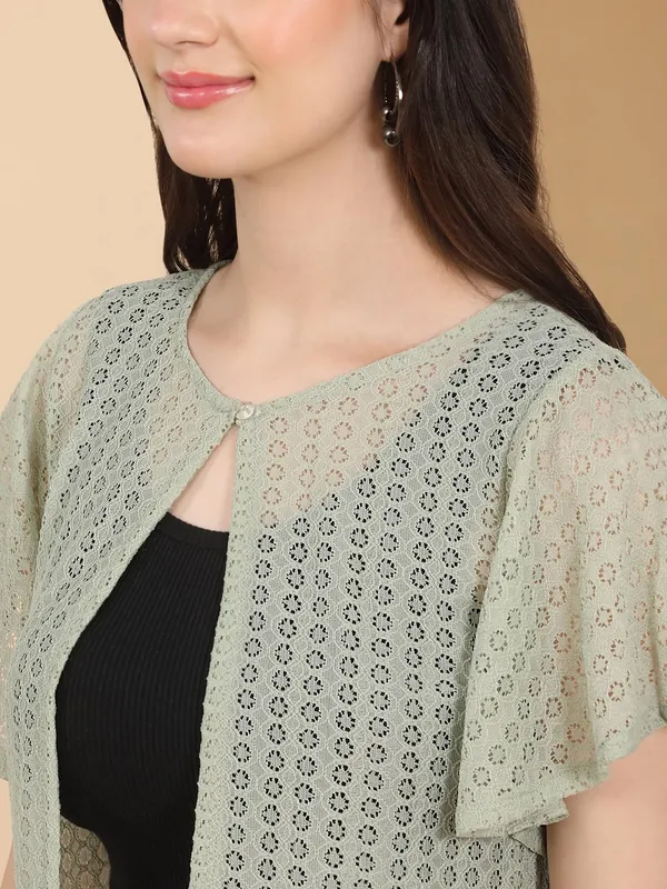 Dressitude-Light_Green-Shrug