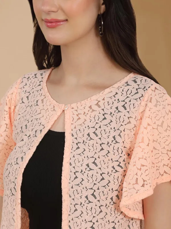 Dressitude-Peach-Shrug