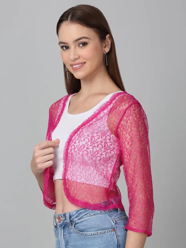 Dressitude-Pink-Shrug