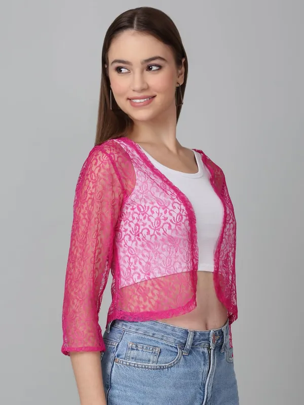 Dressitude-Pink-Shrug