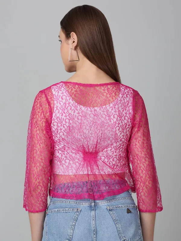 Dressitude-Pink-Shrug