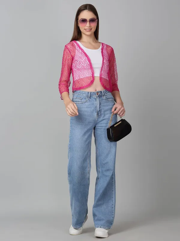 Dressitude-Pink-Shrug