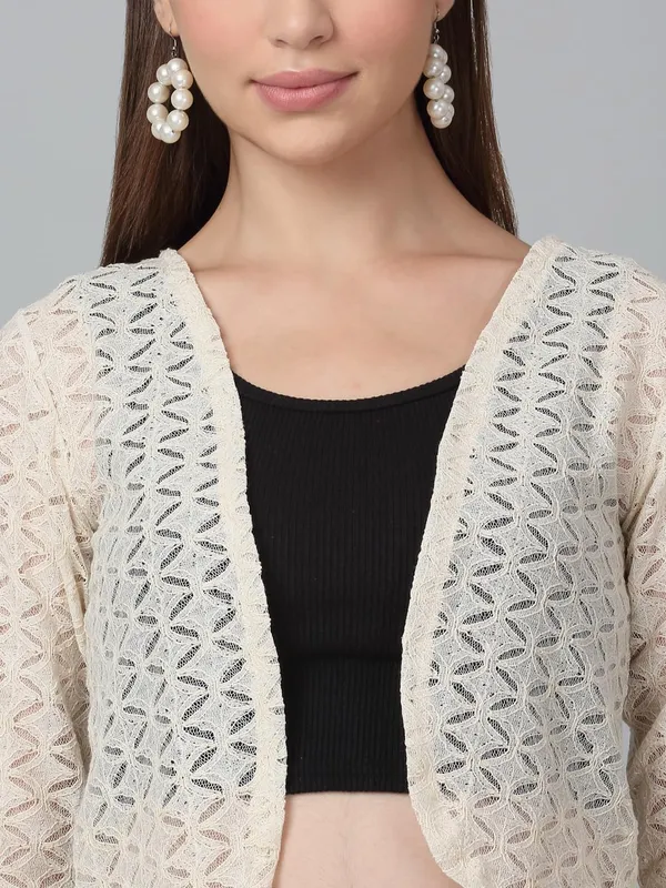 Cream_Cotton_Shrug_For_Women