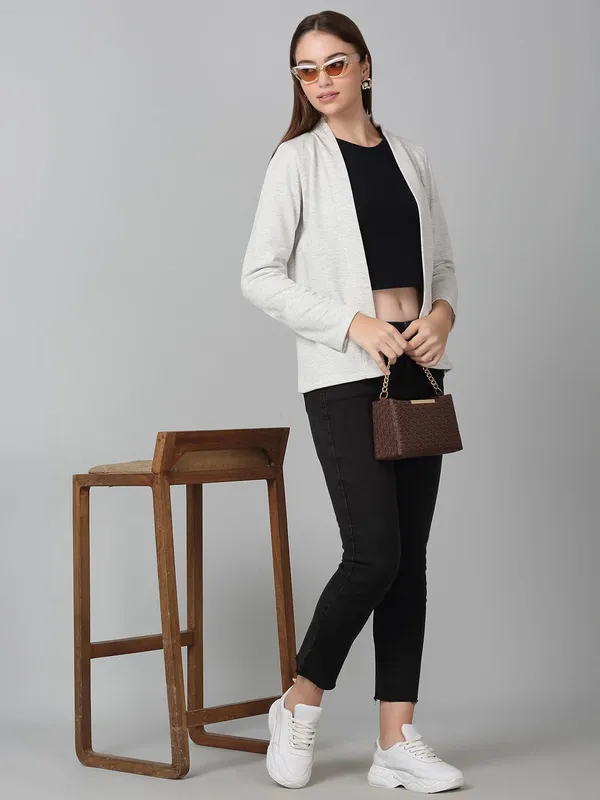 Grey_Cotton_Shrug_For_Women