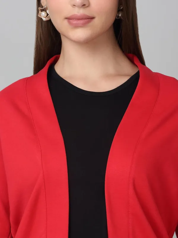 Dressitude-Red-Shrug