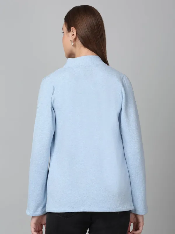 Blue_Cotton_Shrug_For_Women