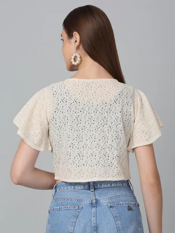 Cream_Cotton_Shrug_For_Women