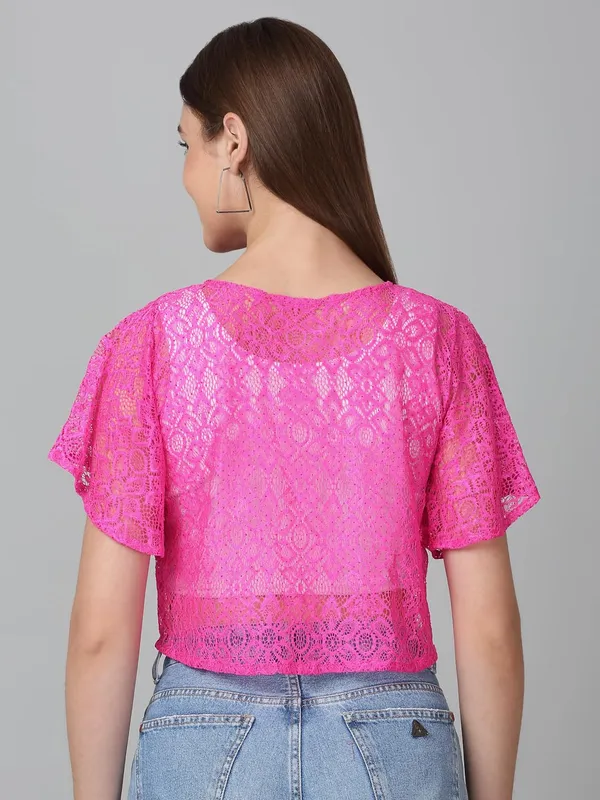 Dressitude-Magenta-Shrug