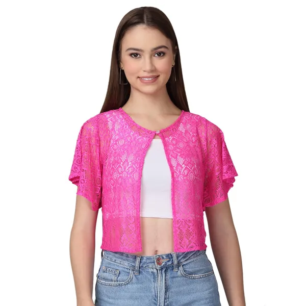 Dressitude-Magenta-Shrug