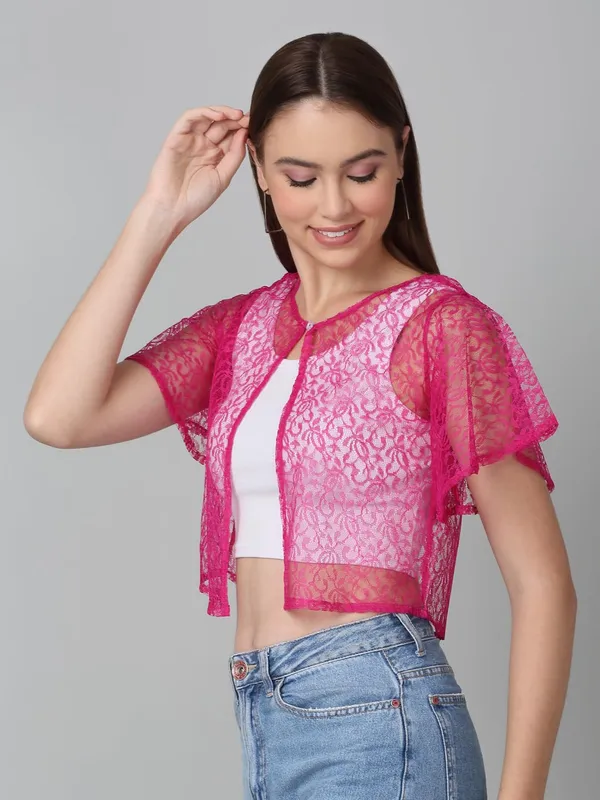 Dressitude-Pink-Shrug