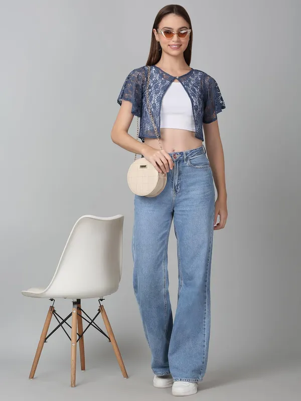 Grey_Cotton_Shrug_For_Women