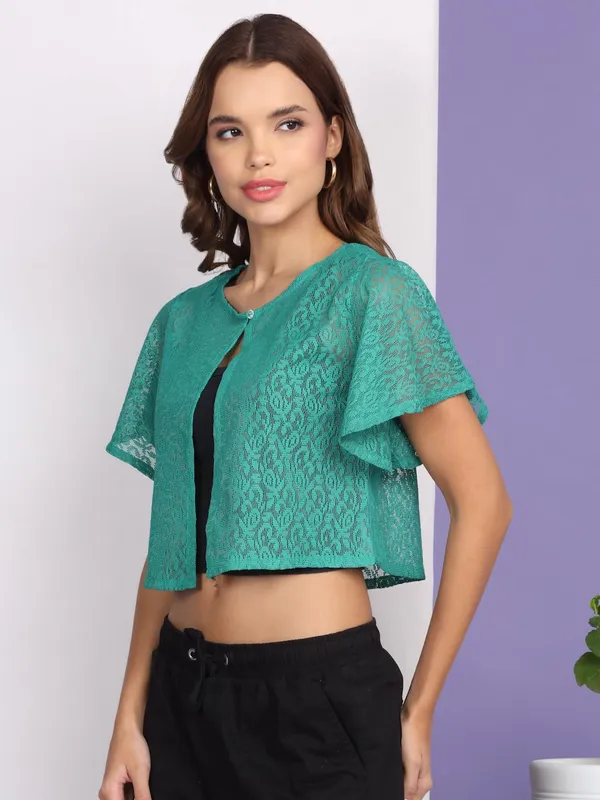 Dressitude-Green-Shrug