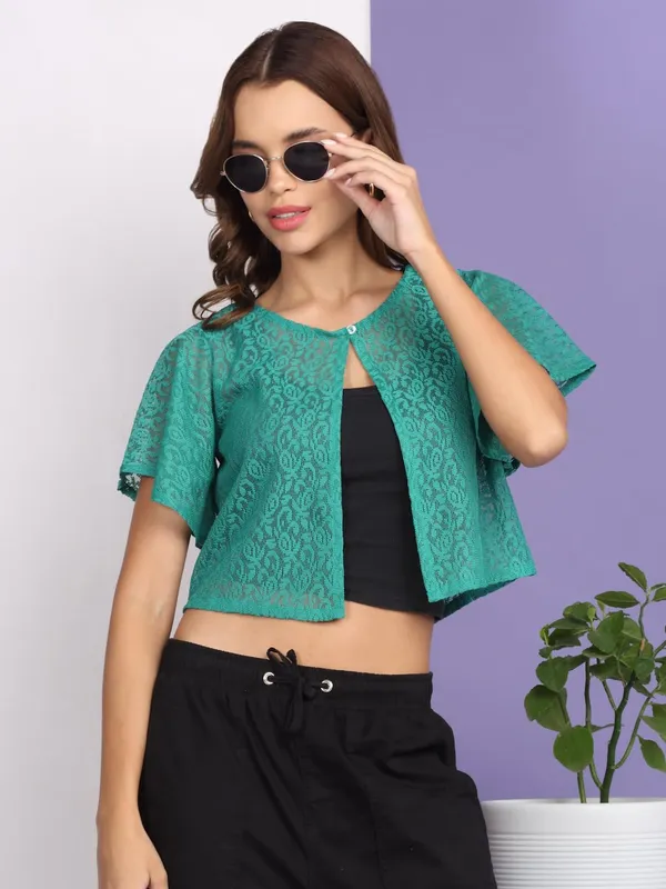 Dressitude-Green-Shrug