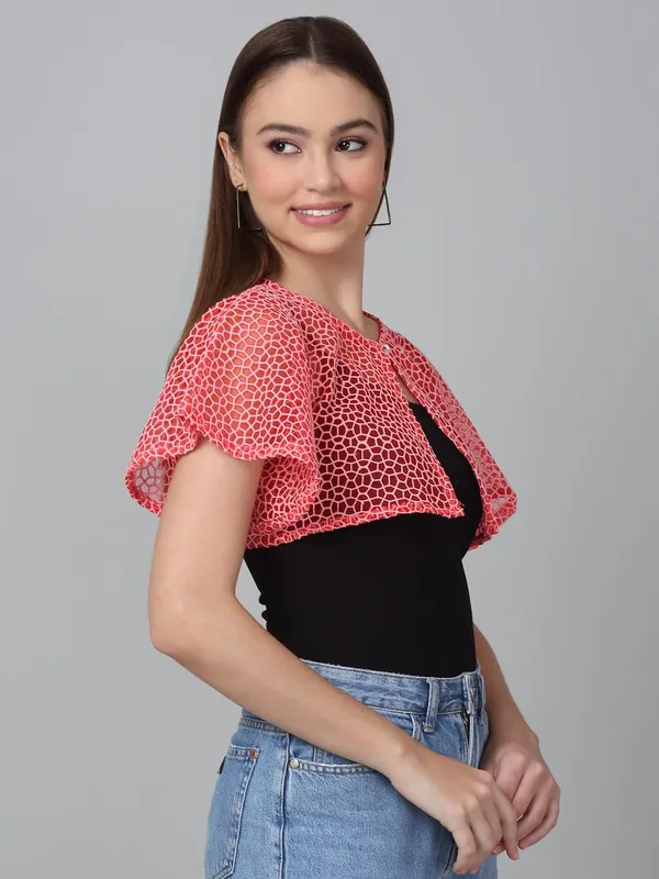 Dressitude-Red-Shrug