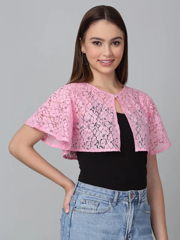 Dressitude-Pink-Shrug