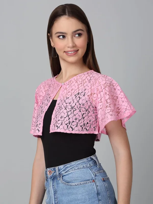Dressitude-Pink-Shrug