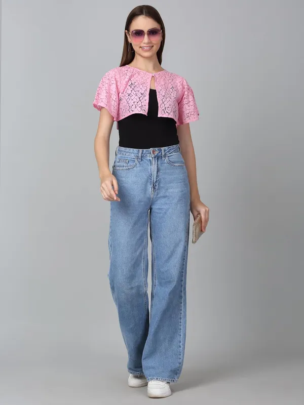 Dressitude-Pink-Shrug