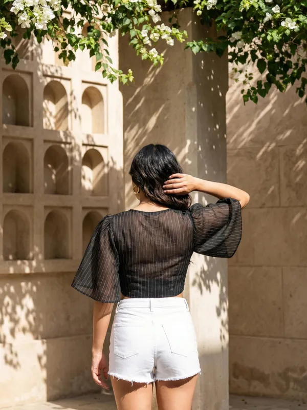Dressitude-Black_And_Silver-Shrug