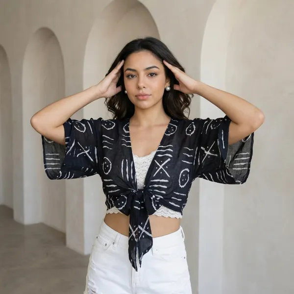 Dressitude-Black_And_White-Shrug