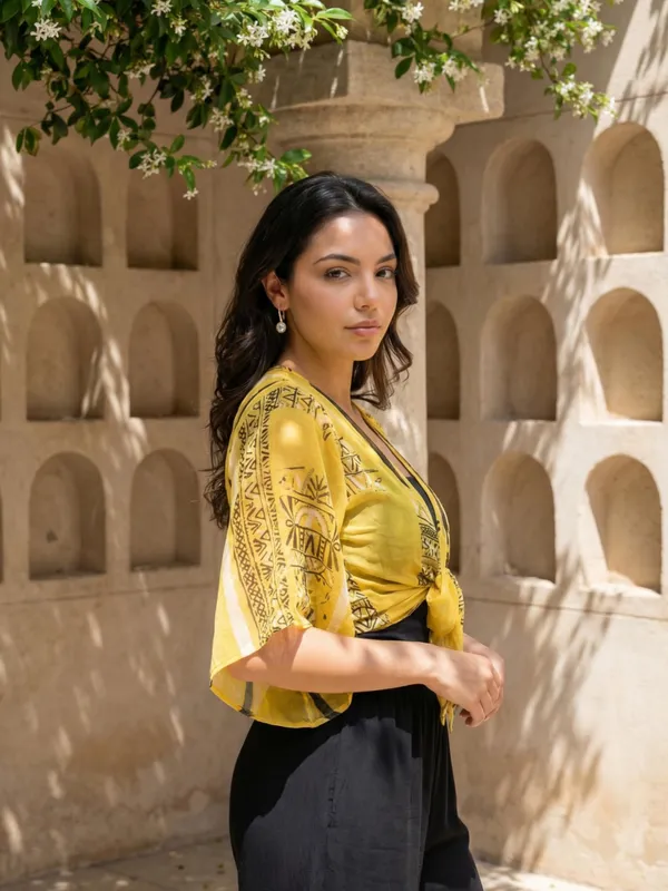 Dressitude-Yellow-Shrug