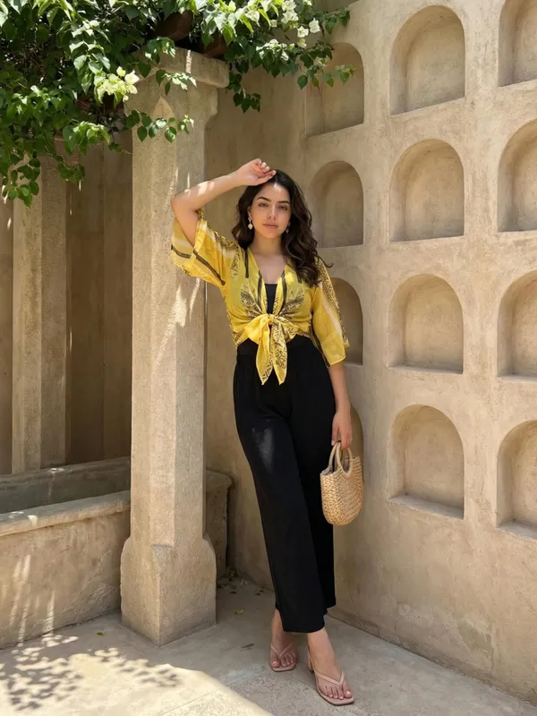 Dressitude-Yellow-Shrug