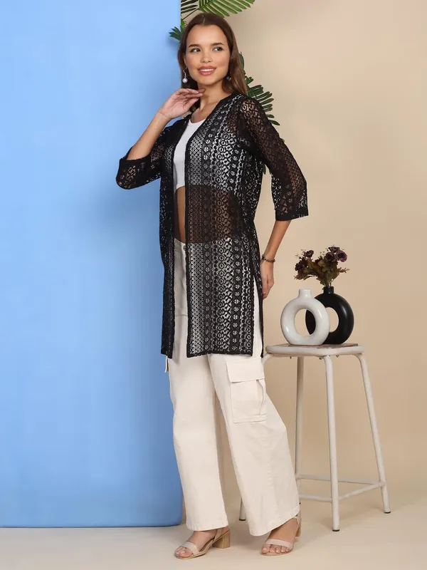 Black_Cotton_Shrug_For_Women