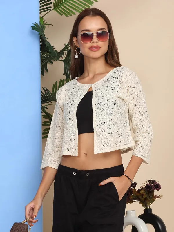 Cream_Cotton_Shrug_For_Women