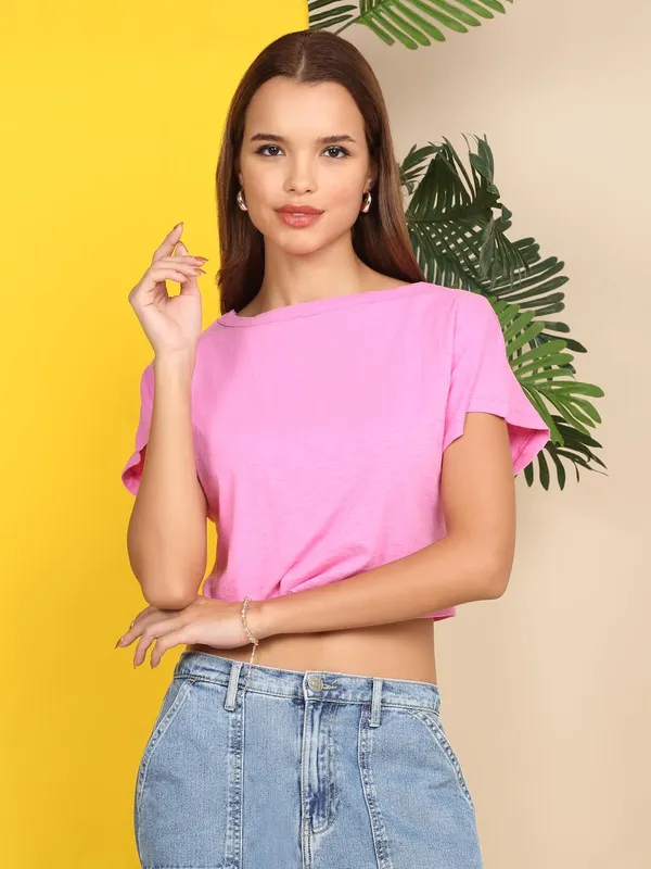 Dressitude-Pink-T-Shirt