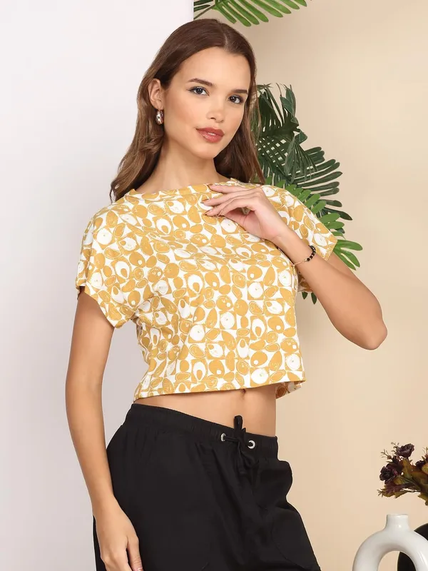 Dressitude-Yellow-T-Shirt