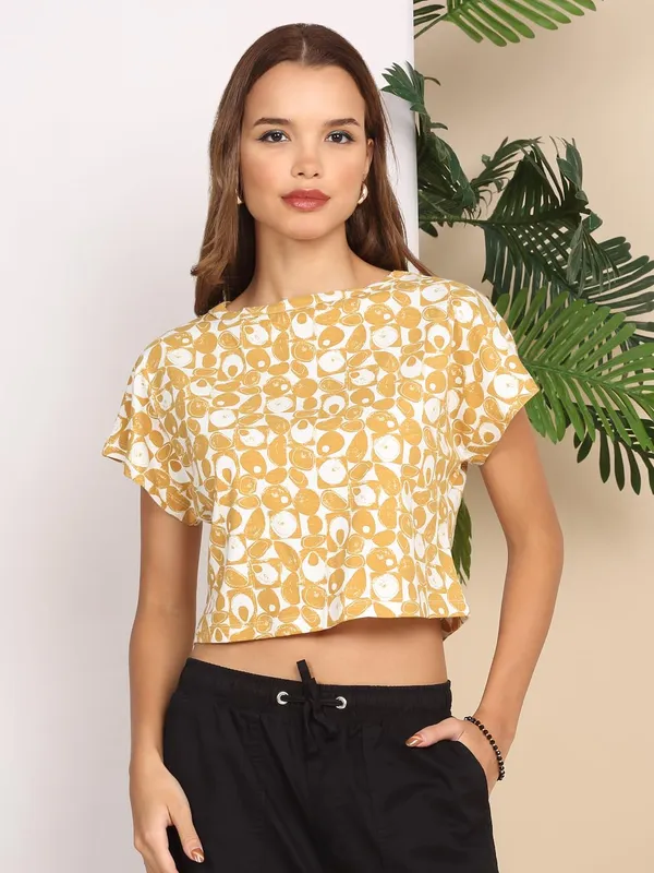 Yellow_Cotton_Shirt_For_Women