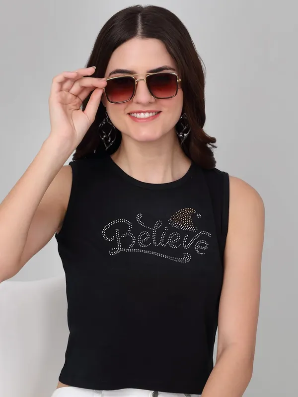 Dressitude-Black-T-Shirt