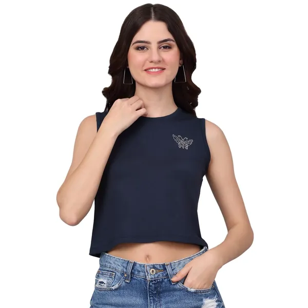 Dressitude-Navy_Blue-T-Shirt