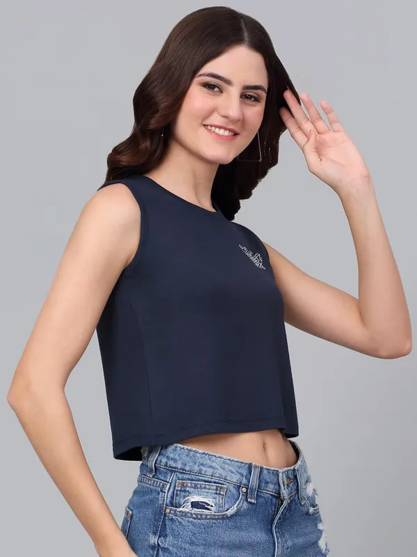 Dressitude-Navy_Blue-T-Shirt