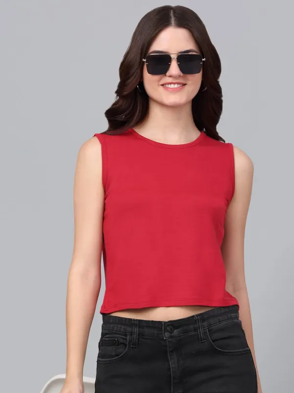 Dressitude-Red-T-Shirt