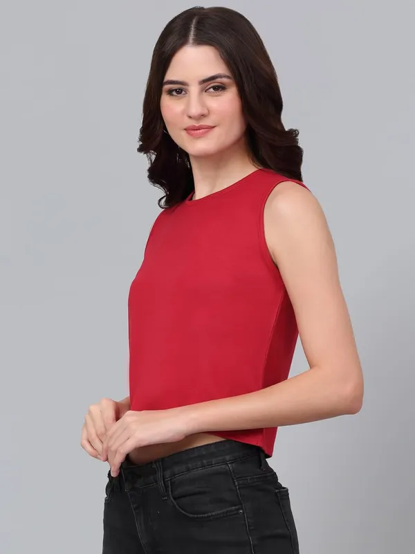 Dressitude-Red-T-Shirt