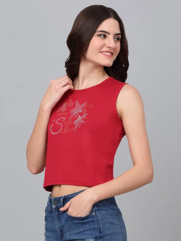 Dressitude-Red-T-Shirt